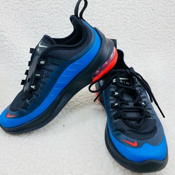 Nike | Shoes | Kids Nike Air Max Axis Ps Black Laser Blue Size 3c Cz879101  | Poshmark
